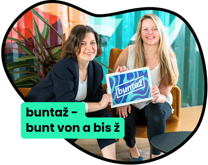 buntaž Botschafter:innen im Gespräch mit Jugendlichen
